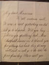 Letter from George Winter Bomford to his Mamma 13 Feb 1842 page 1
